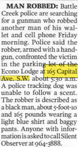 Econo Lodge (Village Inn) - Jun 26 2010 Article